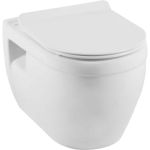 Подвесной унитаз Aquanet Glide-W с сидением, с Rimless 00210772 (артикул 16358321) – фото 1