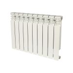 Биметаллический радиатор ROMMER Profi BM 500 BI500-80-80-150 10 секций RAL9016 82490 (артикул 15836508) – фото 1