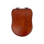 Крышка-сиденье для унитазa Veragio Old Italy с системой Soft-close, Noce, петли хром VR.OLD-2597.NC.CR (артикул 16226871) – фото 1