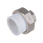 Комбинированная муфта VALFEX PP-R белая, разъем 32х3/4 дюйма ВР 10155220 127-0214 (артикул 16164204) – фото 1