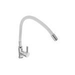 Смеситель для кухни LEDEME гибкий шланг, белый L4898-3 808286 (артикул 16108069) – фото 1