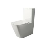 Напольная пристенная чаша унитаза Ceramica Nova CUBIC Rimless CN1803-B (артикул 17760142) – фото 1