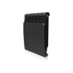 Радиатор Royal Thermo BILINER 500/NoirSable - 4 секции, черный (артикул 15592215) – фото 1