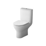 Унитаз-компакт Damixa Luna без ободка с сиденьем микролифт DX46C8600SC (артикул 20988549) – фото 1