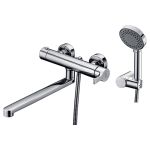 Смеситель для ванны с длинным изливом WasserKRAFT Berkel 4802L (артикул 15884634) – фото 1