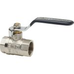 Кран шаровый AQUALINK 1/2" в/в ручка ИС.080010 (артикул 15527942) – фото 1