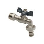 Шаровой кран AQUALINK водоразборный под шланг, 1/2 W h B бабочка 1489 (артикул 17359338) – фото 1