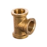 Равнопроходной тройник ELSEN ВВВ, 1/2"", 1/2"", 1/2"", латунь, EBF07.12 (артикул 15905860) – фото 1