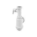 Сифон для мойки Alca Plast A443P-DN50/40 с накидной гайкой 6/4" и штуцером 00051235 (артикул 16470676) – фото 1