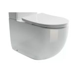 Напольная пристенная чаша унитаза Ceramica Nova METROPOL Rimless CN4001-B (артикул 17759854) – фото 1