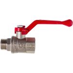 Шаровой кран VALFEX PREMIUM для воды, 1/2"" ВР/НР, рычаг VF.215.NR1.012.PREMIUM (артикул 21145948) – фото 1