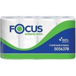 Туалетная бумага FOCUS ECONOMIC CHOICE 2-слоя, 8 рулонов в упаковке, белая H-5056378 (артикул 16548321) – фото 1