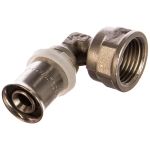 Угольник пресс с переходом на внутреннюю резьбу 16х1/2 Valtec VTm.252.N.001604 (артикул 15637916) – фото 1