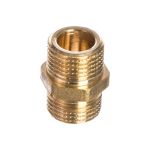 Равнопроходной ниппель ELSEN НН, 1/2"", 1/2"", латунь EBF15.12 (артикул 15905852) – фото 1