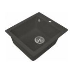 Кухонная мойка GreenStone GRS-17 цвет: черный GRS-17-308 (артикул 17989999) – фото 1