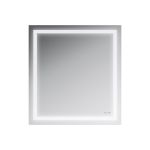 Настенное зеркало AM.PM Gem с LED-подсветкой по периметру, 65 см M91AMOX0651WG (артикул 16204387) – фото 1