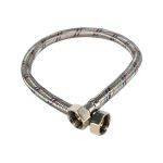 Подводка гибкая для воды с оплеткой из нержавеющей стали ELKA 1/2" х 50 см в/в ИС.100911 (артикул 15739864) – фото 1