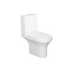 Унитаз-компакт Damixa Skyline безободковый, с сиденьем микролифт DX35C8600SC (артикул 17134027) – фото 1