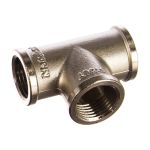 Никелированный тройник STOUT ВВ 1/2 RG008Q0QSVV57E (артикул 16053195) – фото 1