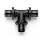 Равнопроходной тройник Rehau 16 16 16 PPSU полифенилсульфон PX 11600311001 (артикул 15952522) – фото 1