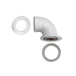 Коаксиальный отвод для котлов Baxi 90 градусов ECO Classic, диаметр 60/100 мм MT71410141 (артикул 16479684) – фото 1