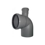 Отвод LAMMIN 110х90°, с верхним патрубком 50 мм Lm35041050901 (артикул 16237341) – фото 1
