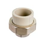 Комбинированная муфта VALFEX PP-R серая, разъем 32х3/4 дюйма ВР 10155220Г 127-1035 (артикул 16164199) – фото 1