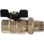 Шаровой полнопроходной кран с американкой STOUT ВР/НР RG008Q0FBG9M1V (артикул 16053588) – фото 1