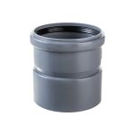 Насадная муфта канализационная Ostendorf 110 мм 115810 (артикул 16077486) – фото 1