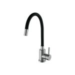 Смеситель для кухни SHIMIZU с гибким изливом black-S smz 1006557 (артикул 16530621) – фото 1