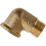 Угольник ELSEN 90, НВ, 3/4"", 3/4"", латунь EBF12.34 (артикул 15905874) – фото 1