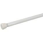 Карниз для ванной MELODIA 110-200 см, белый, диаметр 13 мм Mcr-00009 28393 (артикул 16150905) – фото 1