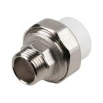 Комбинированная муфта VALFEX PP-R белая, разъем 32х1/2 дюйма НР 10156215 127-1645 (артикул 16164382) – фото 1