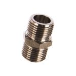 Ниппель VALTEC нержавеющая сталь 1/2х1/2 VTi.582.I.0404 (артикул 16007123) – фото 1