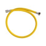 Шланг для газовых приборов Elka 1/2"" х 1,0 м, в/н, ПВХ, желтый ИС.100511 (артикул 16457256) – фото 1