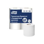 Туалетная бумага Tork Advanced в стандартных рулонах, Т4, 184 листа, 4 рулона 120158 21158 (артикул 16126210) – фото 1