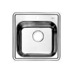 Мойка IDDIS Strit S, нерж. сталь, шелк, 485*485, ID STR48S0i77 (артикул 15746746) – фото 1