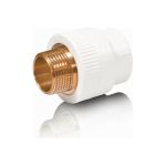 Комбинированная муфта Blue Ocean полипропиленовая, НР - 20x1/2 PPRF/EA(W)-20х1/2"" (артикул 16572206) – фото 1
