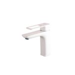 Смеситель для умывальника IDDIS белый матовый Slide SLIWT00i01 (артикул 16414673) – фото 1