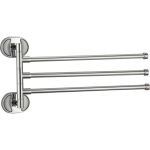 Поворотный держатель для полотенец Savol тройной, хром S-008603 23247 (артикул 16389542) – фото 1