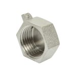 Заглушка VRT 3/4"", внутренняя, с контрольным отверстием, никель 1910-000020 503074 (артикул 16531552) – фото 1