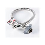 Угловая подводка PROFACTOR LUXE с полимерным покрытием, в/в 1/2, 100 см PF WFH 527.100 (артикул 20430226) – фото 1