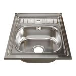 Мойка mixline 60х50х16 см, 0.6, выпуск 3 1/2, с сифоном 527974 (артикул 16615904) – фото 1
