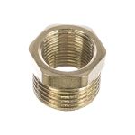 Никелированная футорка STOUT 1/2X3/8 RG008Q0RUHPQL6 (артикул 16053464) – фото 1