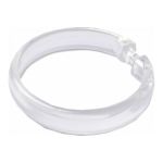 Набор колец для шторы в ванную комнату IDDIS Transparent RID010P (артикул 15902069) – фото 1