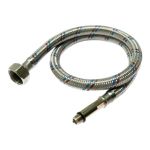 Подводка для смесителей СТМ сталь 1/2xM10x80 см., длинный штуцер CWFLS080 (артикул 17842330) – фото 1