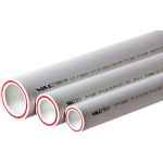 Труба PP-FIBER армированная стекловолокном, PN 20, 50мм, белый Valtec VTp.700.FB20.50 (артикул 15637470) – фото 1