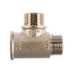 Тройник VALTEC с двумя переходами на наружную резьбу 3/4 VTr.133.N.0005 (артикул 16007801) – фото 1