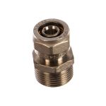 Обжимной соединитель с переходом на наружную резьбу 16х3/4 Valtec VTm.301.N.001605 (артикул 15637432) – фото 1