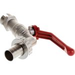 Шаровой кран IVANCI Superior, ручка-рычаг, водоразборный 3/4" IVC.100051.N.04 (артикул 16211459) – фото 1